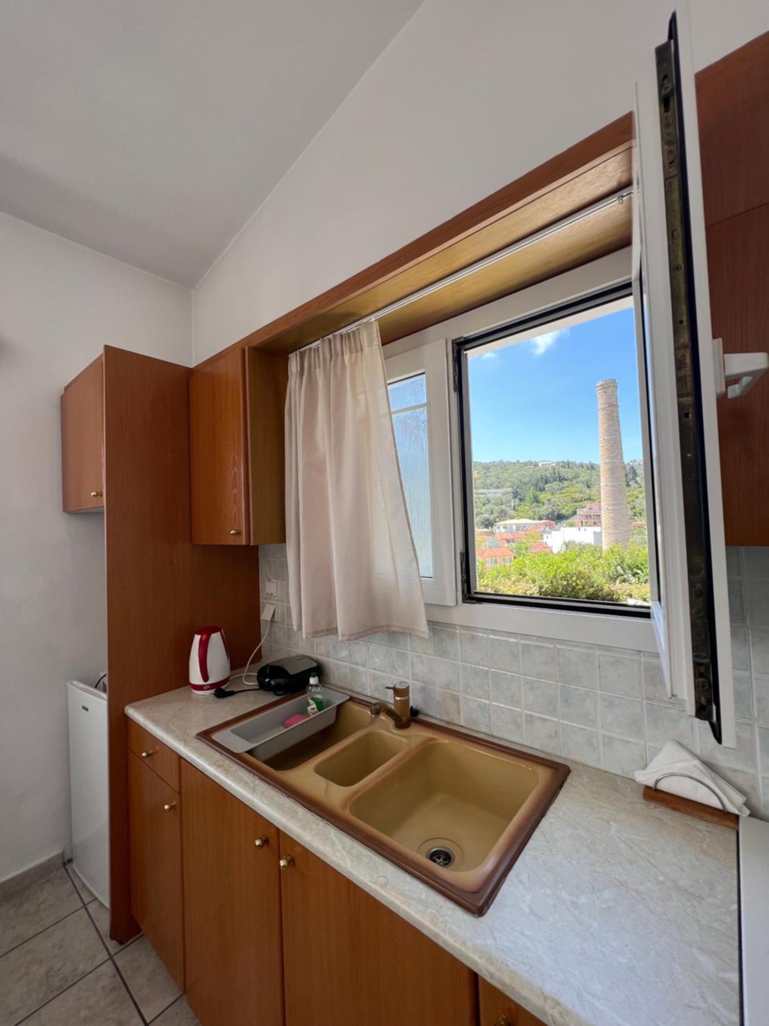 Aronis Spyros Panoramic Seaview Apartments Longós Rom bilde